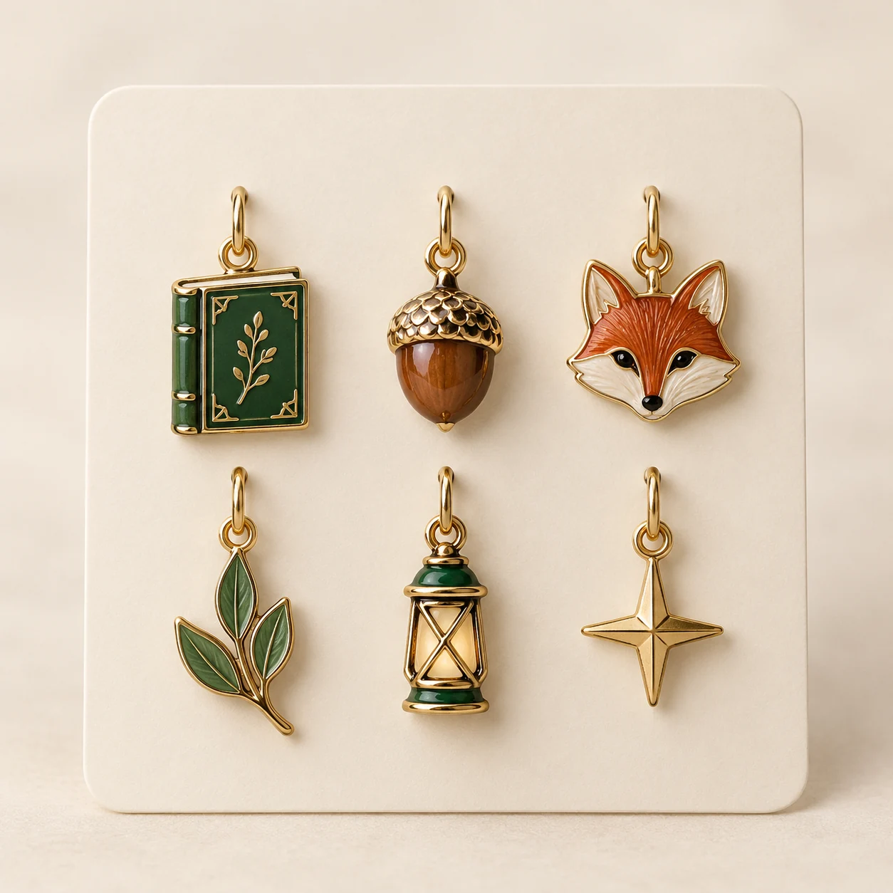 Product concept for charm packs.