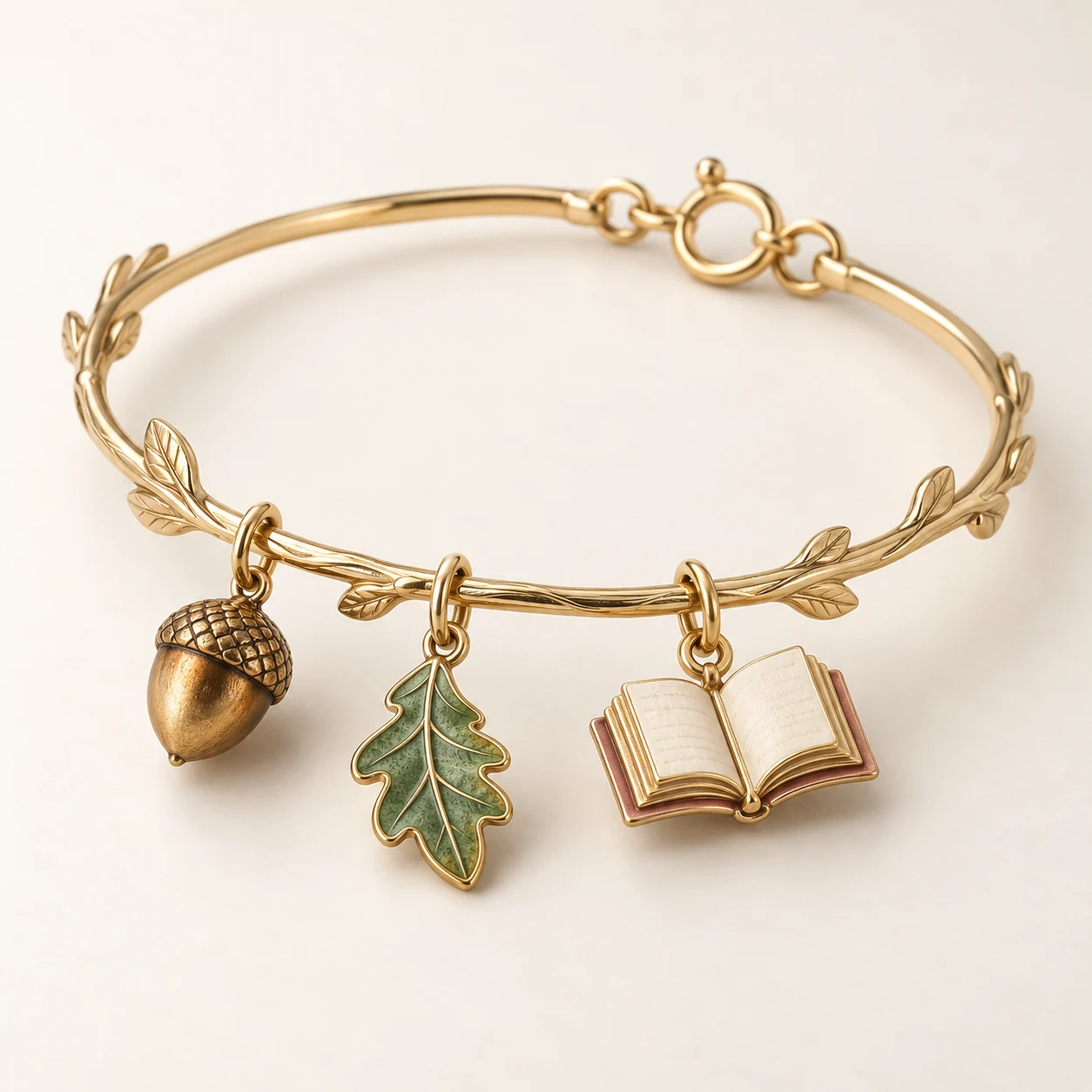 Product concept for woodland bangle.